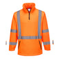 Cross Back Polar Fleece Jumper ORANGE - MF116