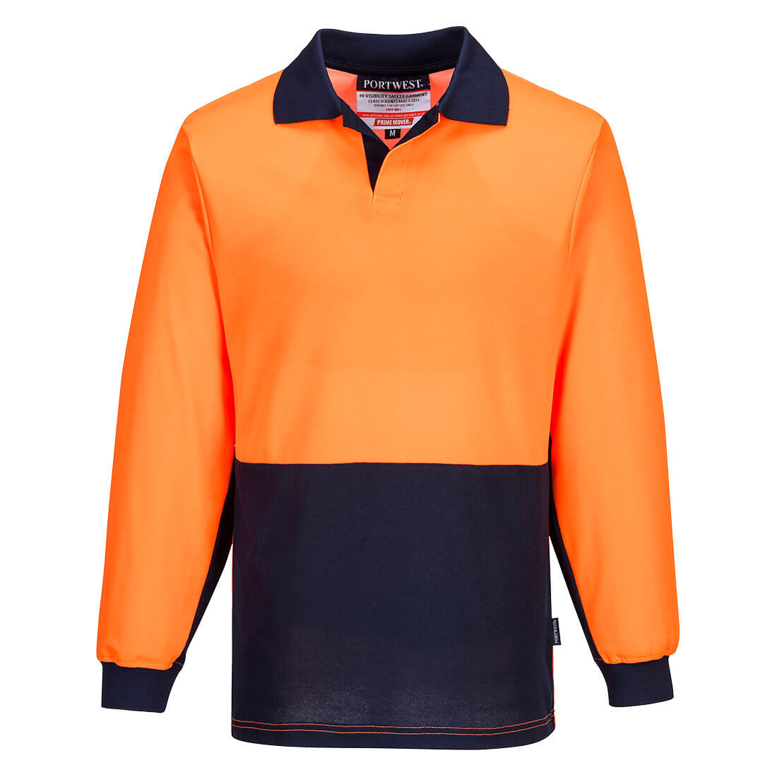Long Sleeve Food Industry Cotton Comfort Polo - MF213
