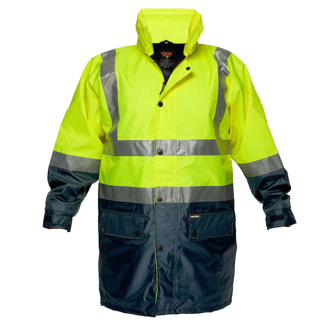 Fleece Lined Rain Jacket with Tape - MJ208