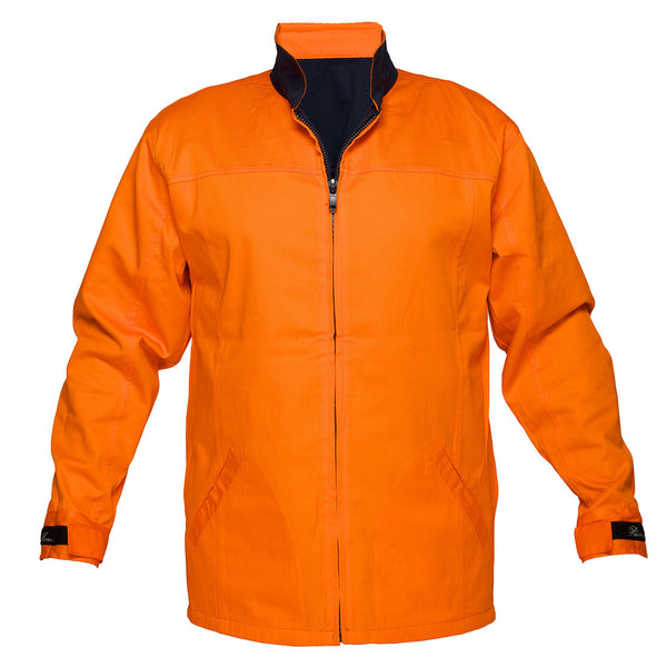 Drill Jacket 100 % Cotton with Stain Repellent Finish ORANGE - MJ288