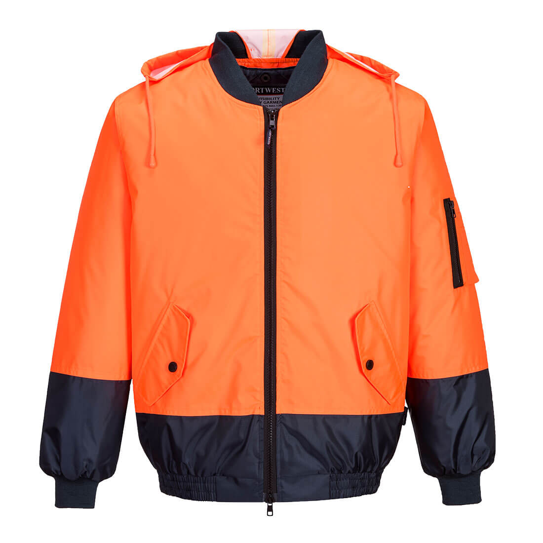 Hi-Vis Bomber Jacket Two-Tone - MJ304