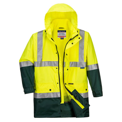 Eyre Lightweight Hi-Vis Rain Jacket with Tape - MJ306