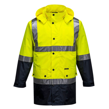 Eyre Lightweight Hi-Vis Rain Jacket with Tape - MJ306