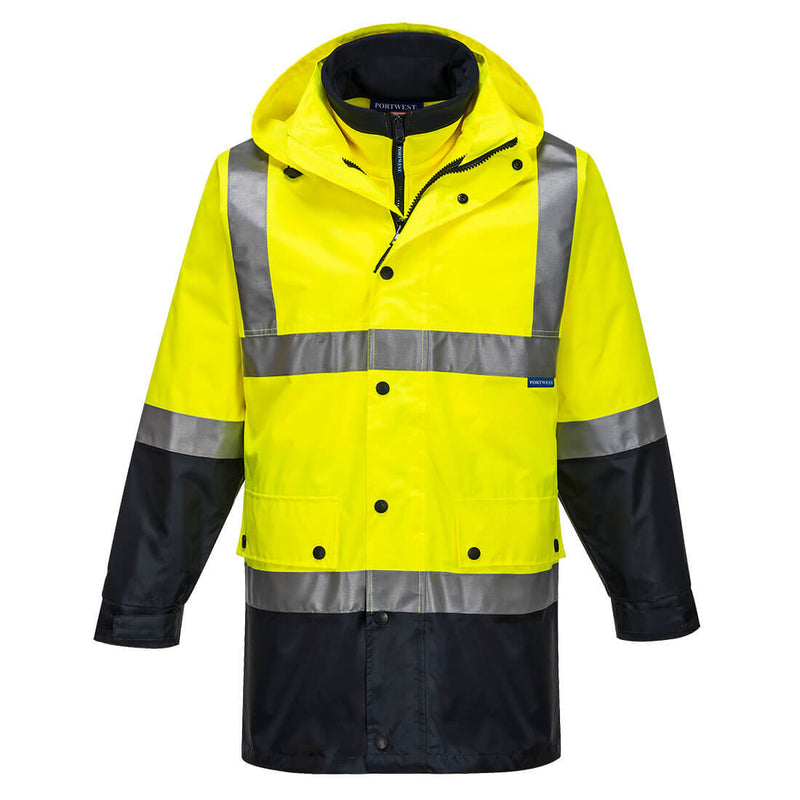 Eyre Day/Night 3-in-1 Jacket YELLOW & NAVY - MJ996