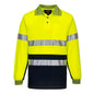 Long Sleeve Cotton Comfort Polo with Tape - MP313