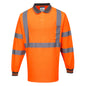 Polo Long Sleeve w/ Cross Back Tape ORANGE - MP713