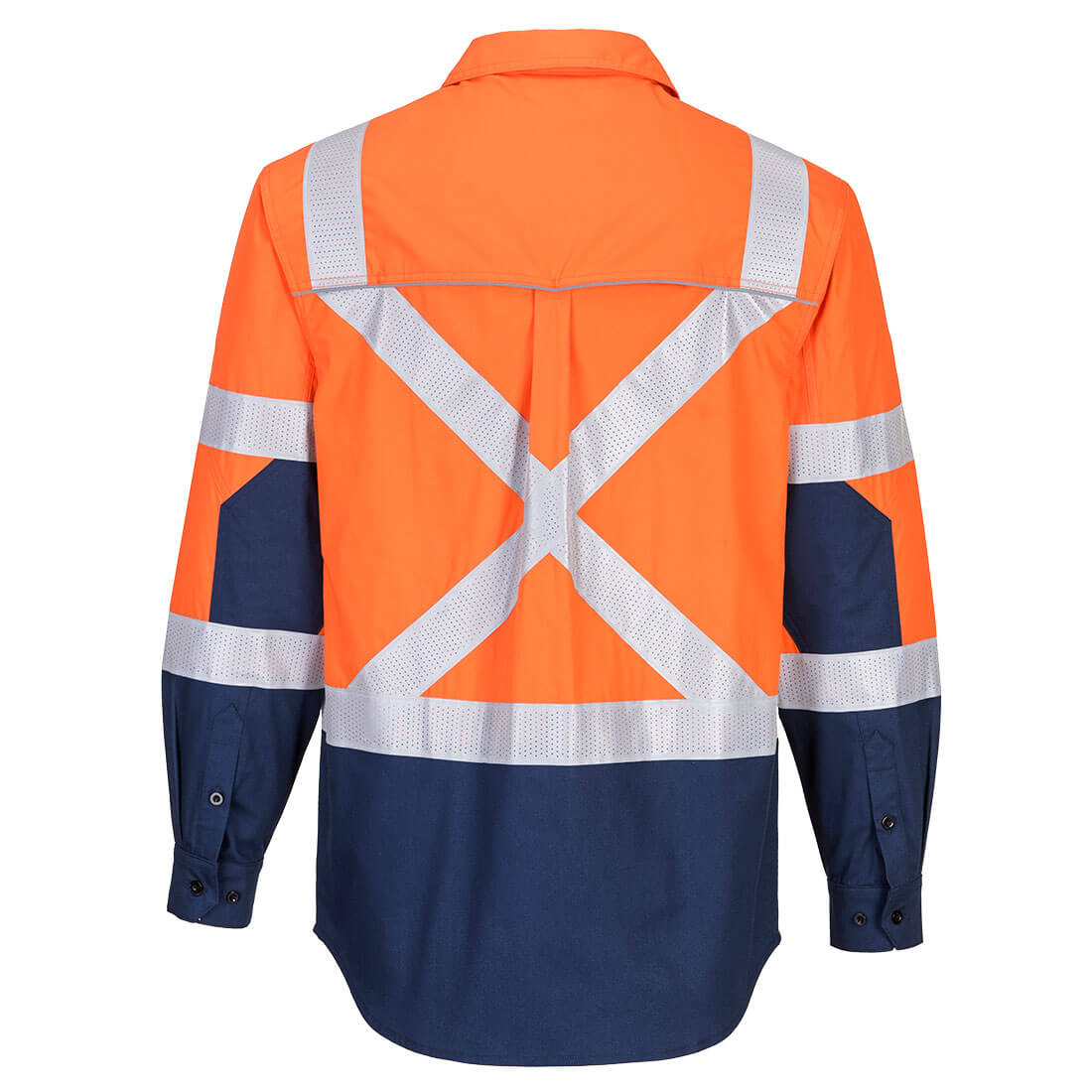 Hi-Vis Stretch Long Sleeve Shirt - MS103