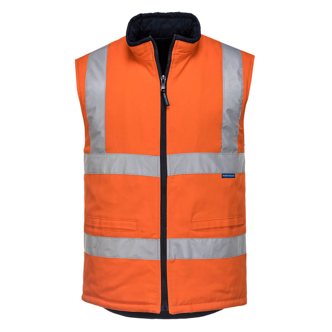 Reversible Vest 100% Cotton Liner - MV278