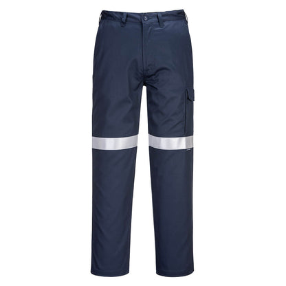 Flame Resistant Cargo Pants with Tape NAVY - MW701