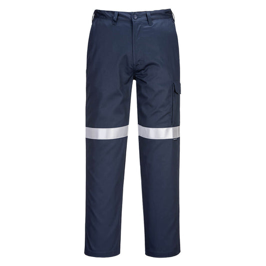 Flame Resistant Cargo Pants with Tape NAVY - MW701