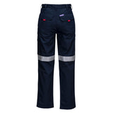 Flame Resistant Cargo Pants with Tape NAVY - MW701