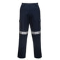 Lightweight Cargo Pants with Tape NAVY - MW71E
