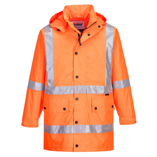 Max Rain Jacket with Cross Back Tape ORANGE - MX306