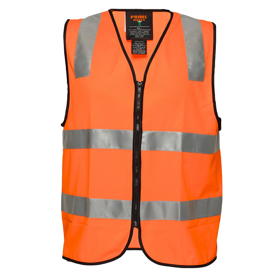 Hi-Vis Zip Vest Day/Night - MZ102