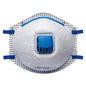 FFP2 Carbon Valved Dust Mist Fume Respirator White (10 Pack) - P201