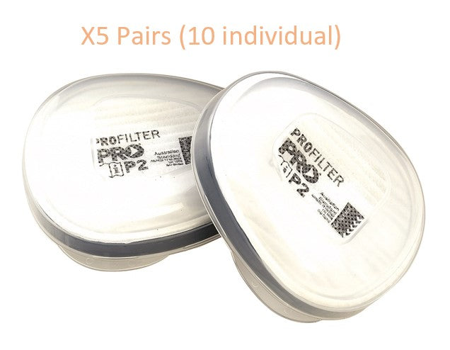 P2 Pro Particulate Cartridges for HMTPM (5 pairs) - PCP2