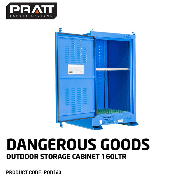 Outdoor Dangerous Goods Cabinet 160L - POD160