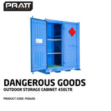 Outdoor Dangerous Goods Cabinet 450L - POD450