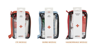RAPID RESPONSE KIT 3 PACK - EYE, BURNS & HAEMORRHAGE SOFT PACKS