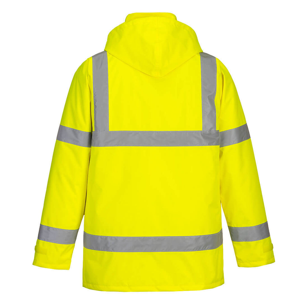 Hi-Vis Traffic Padded Waterproof Jacket - S460