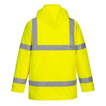 Hi-Vis Traffic Padded Waterproof Jacket - S460
