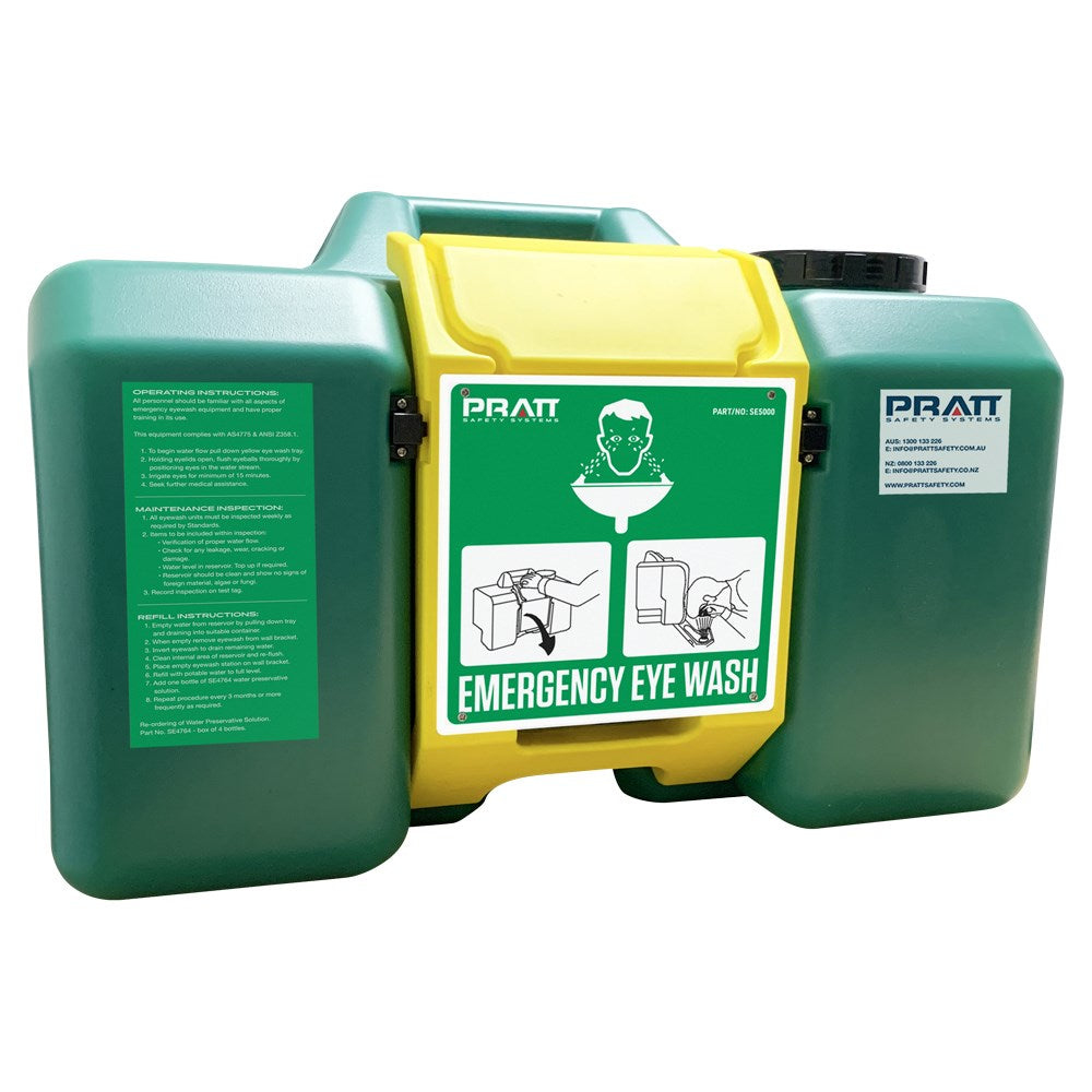 Portable Gravity Fed Eye Wash Unit. 35L - SE5000