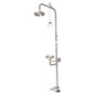 Combination 304SS Shower Non Aerated Single Nozzle Eye With Bowl & Foot Treadle - SE693
