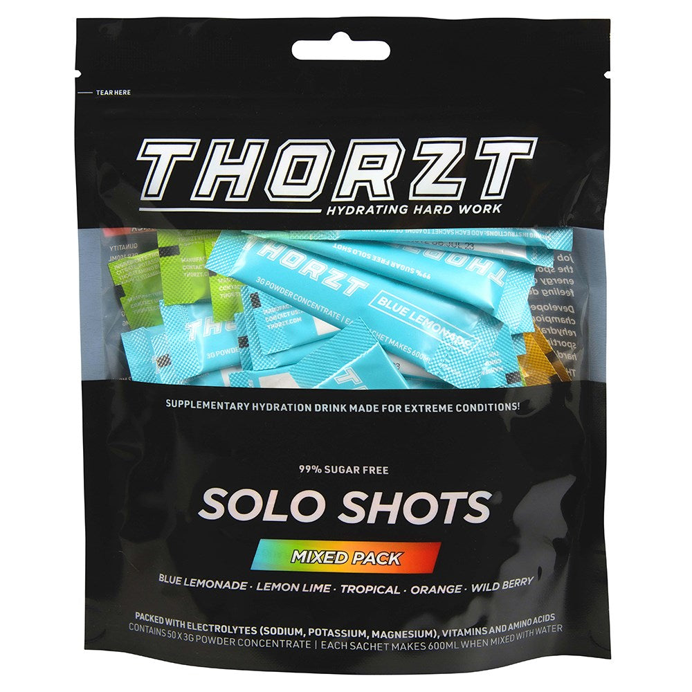 Solo Powder Shots 99% Sugar Free Mixed Flavour - 50x 3gram - SSSFMIX