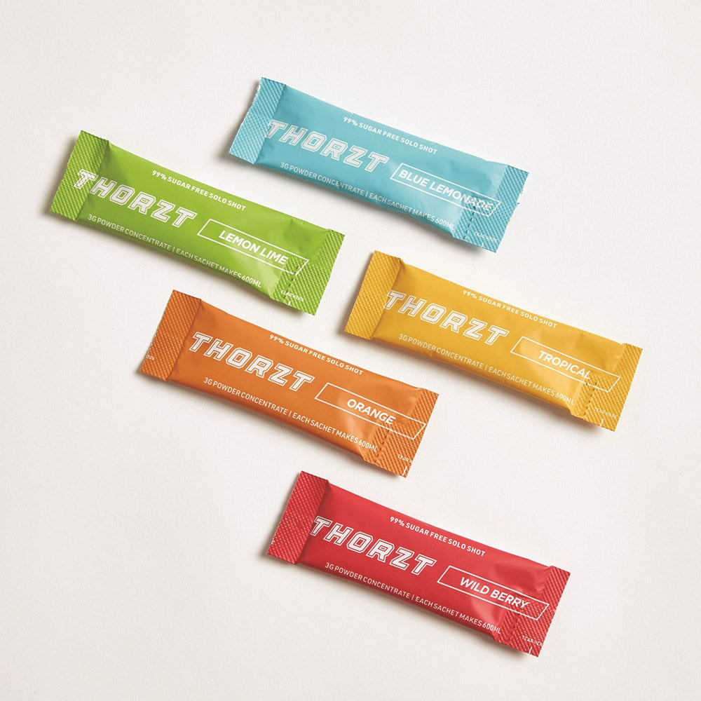 Solo Powder Shots 99% Sugar Free Mixed Flavour - 50x 3gram - SSSFMIX