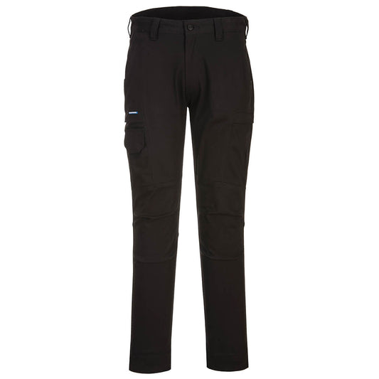 Portwest KX3 Slim Fit Stretch Cargo Work Trousers - T801